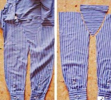 成人裤子变儿童衣服视频,成人裤子变身童装，创意改造乐趣无穷