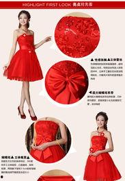 成人礼红色礼服视频,红色礼服下的青春誓言